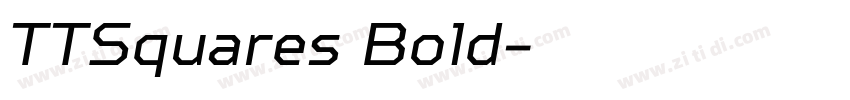 TTSquares Bold字体转换 TTSquares Bold字体转换